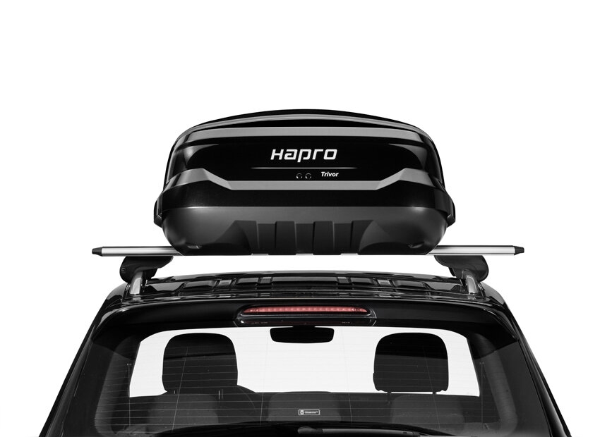 Hapro Trivor 560 Brilliant Black 560L dakkoffer