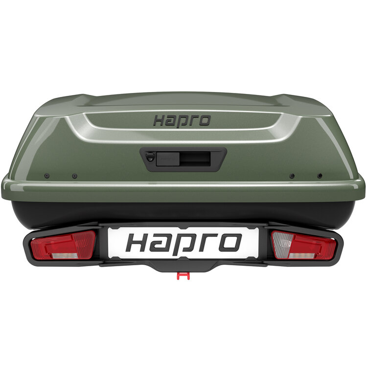Hapro Boxer - Trekhaakkoffer 340 liter M - Sage green
