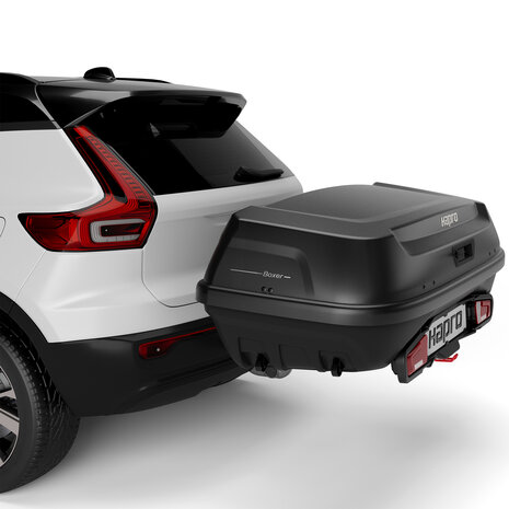 Hapro Boxer - Trekhaakkoffer 420 liter L - Hexagon black