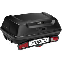 Hapro Boxer - Trekhaakkoffer 340 liter M - Hexagon black Hapro Boxer - Trekhaakkoffer 340 liter M - Hexagon black