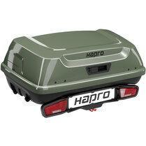 Hapro Boxer - Trekhaakkoffer 340 liter M - Sage green Hapro Boxer - Trekhaakkoffer 340 liter M - Sage green