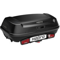 Hapro Boxer - Trekhaakkoffer 420 liter L - Hexagon black Hapro Boxer - Trekhaakkoffer 420 liter L - Hexagon black